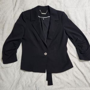 White House Black Market Single Button Black Blazer